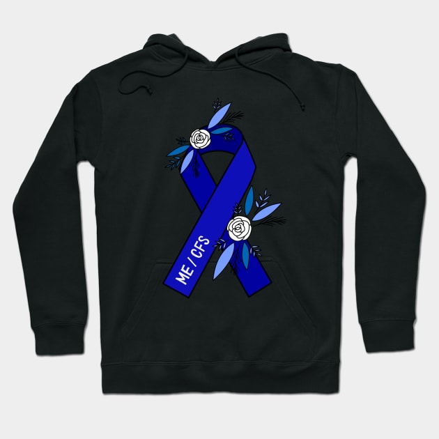 Chronic Fatigue Syndrome Awareness ME/CFS Hoodie by Sloth Station